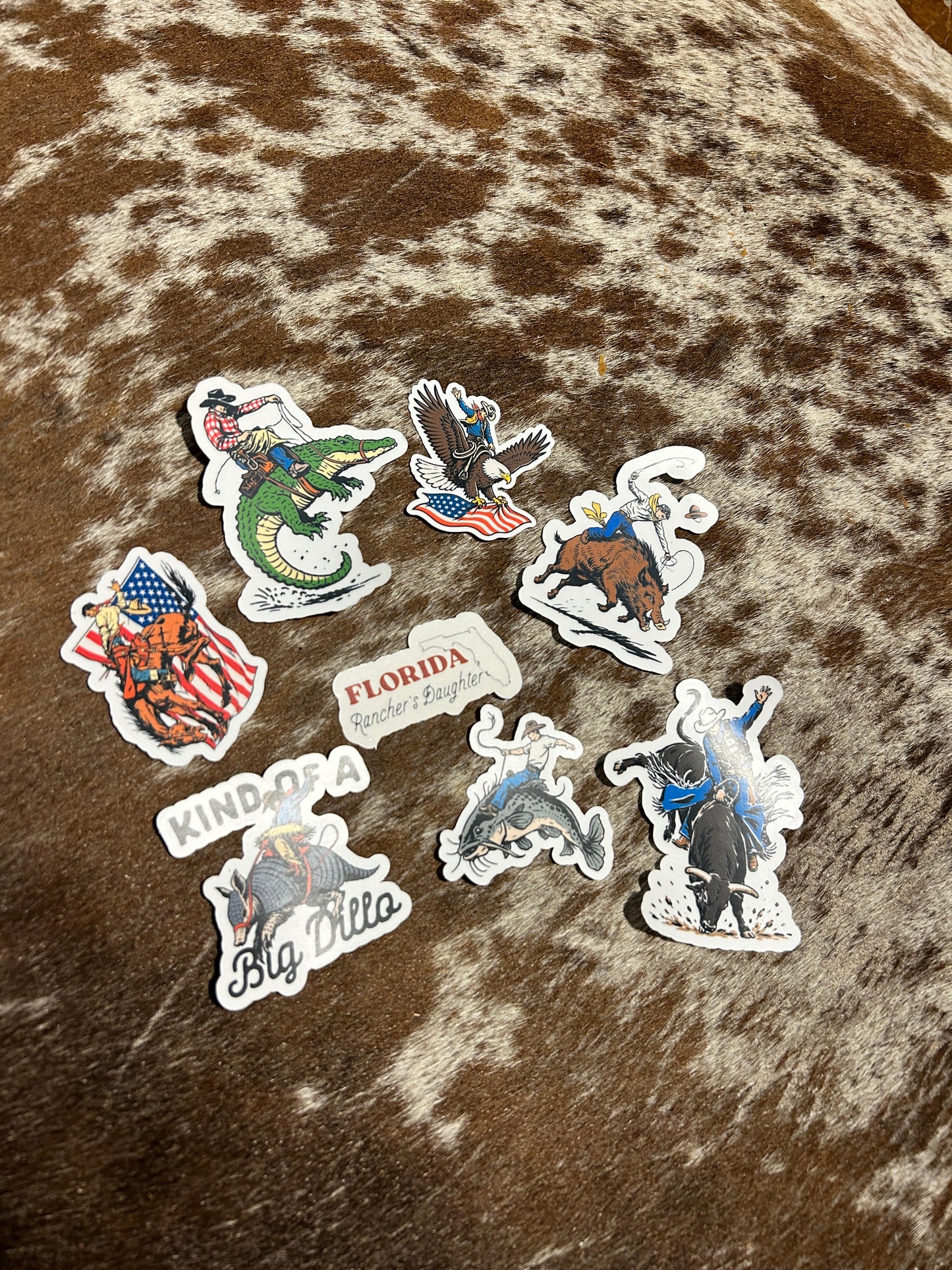 The Wild Ride 8-Pack Vinyl Sticker Set