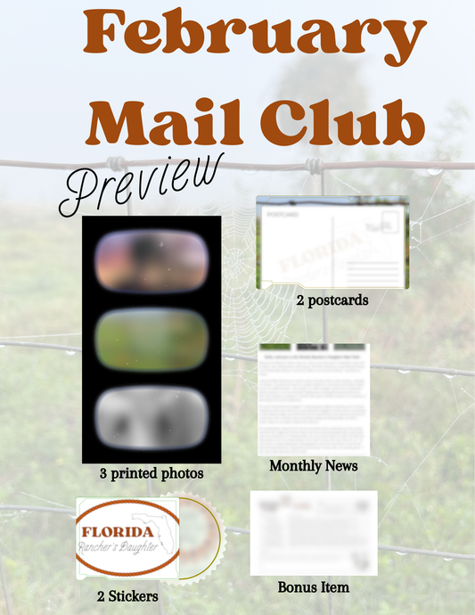 FL Rancher's Daughter Mail Club